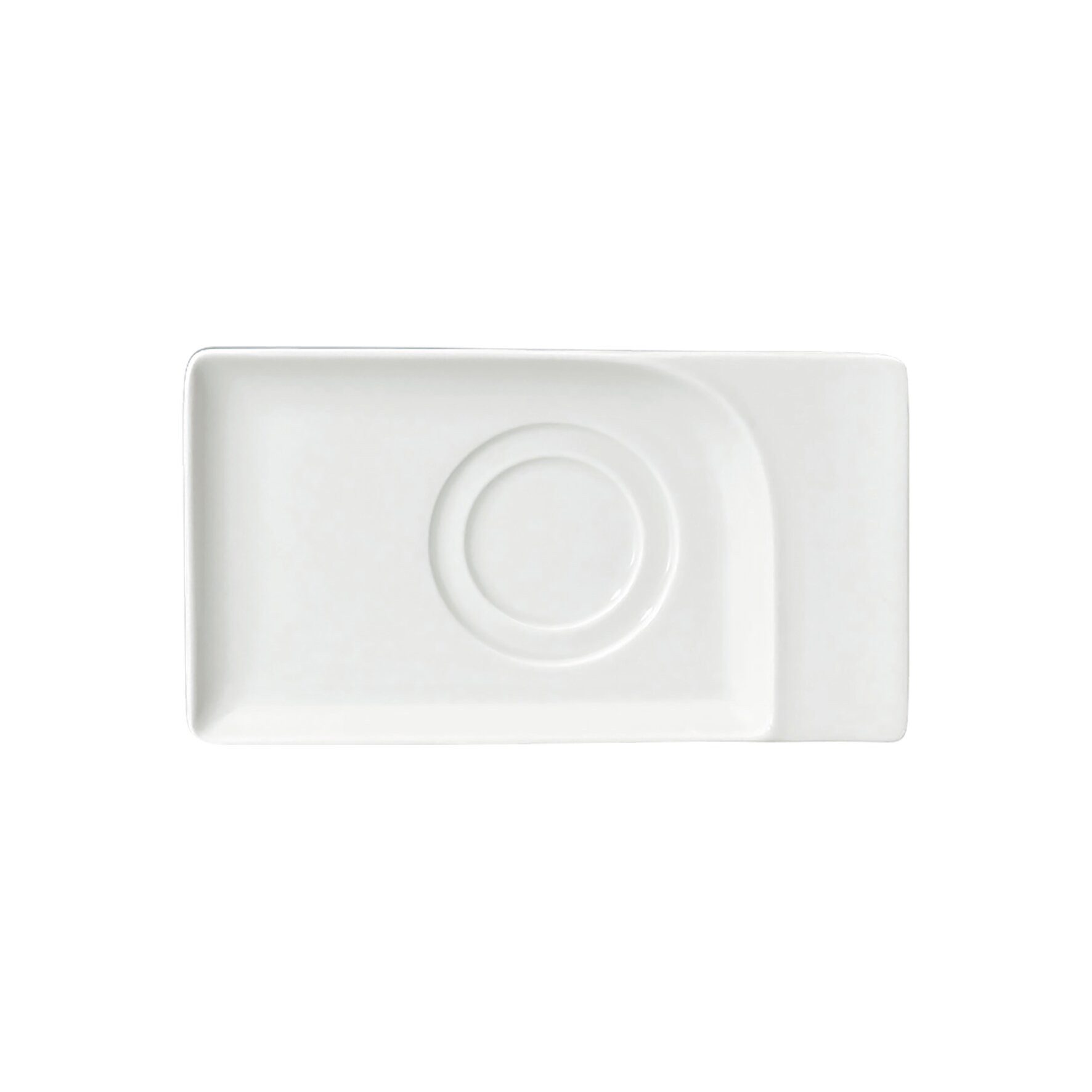 Fine Dining, Setplatte mit Doppelspiegel 198 x 110 mm